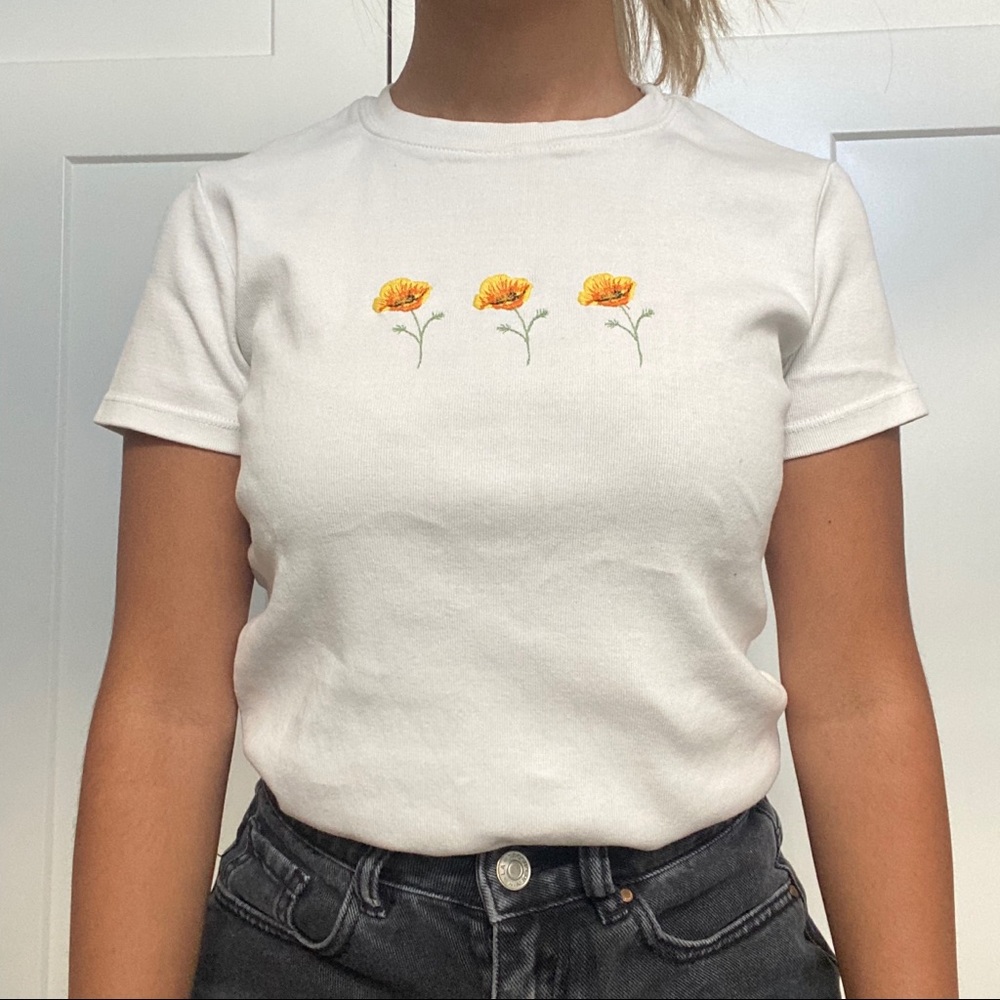 Poppy cotton top